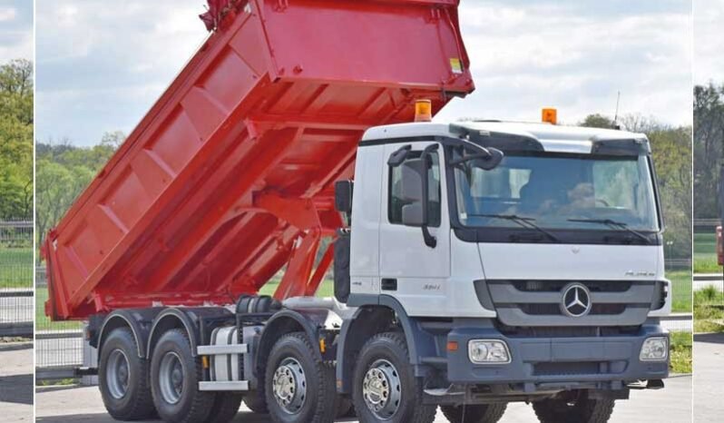 
								Location camion benne 10 roues Mercedes à Douala full									
